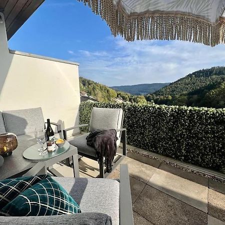 Апартаменты Wohnen Im Schwarzwald Mit Panoramablick Бад-Херренальб Экстерьер фото